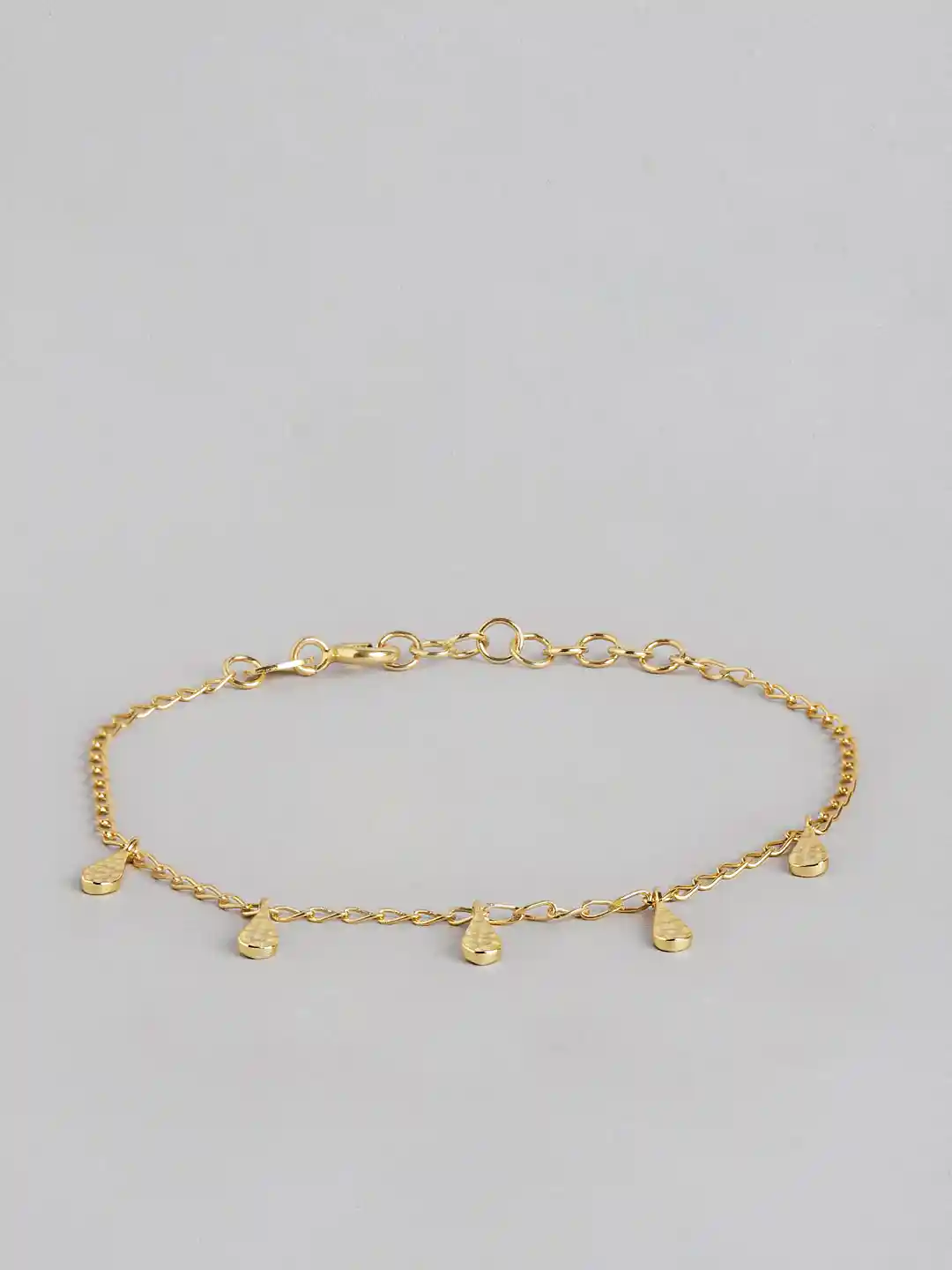 Buy Carlton London Women Gold-Plated Charm Bracelet Bracelet for