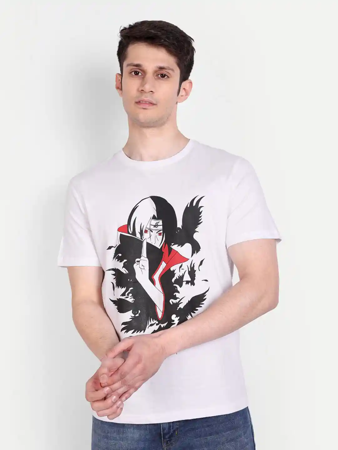Buy Fans Army Itachi Uchiha Printed Pure Cotton T-shirt Tshirts