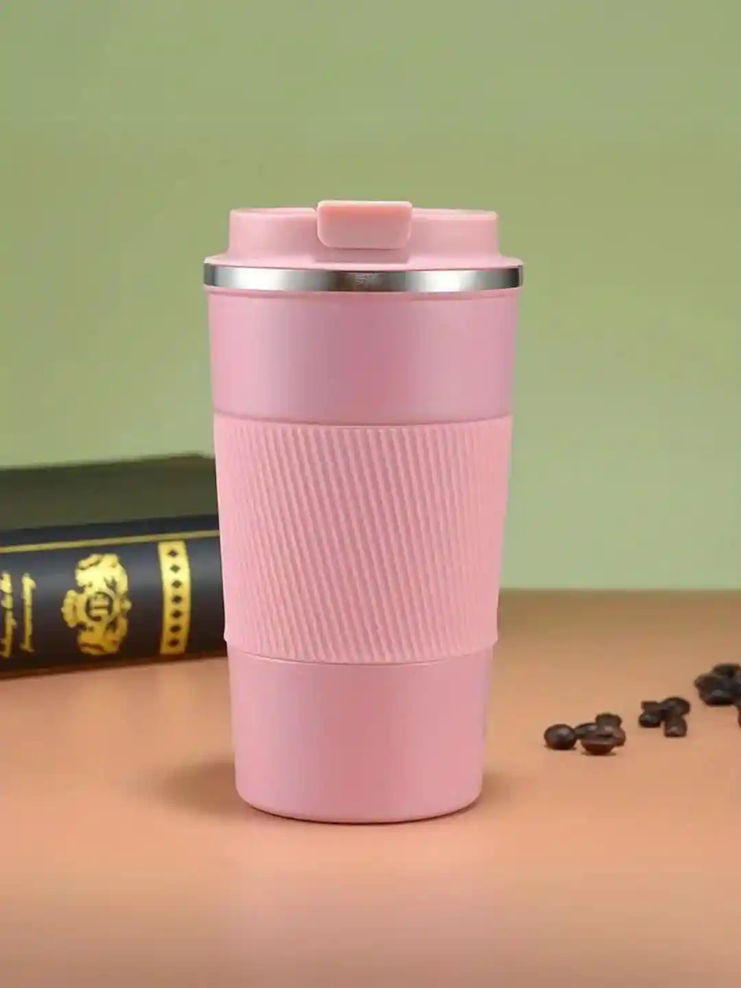 YELONA Mine Yours Pink Stainless Steel Dishwasher Safe Cup-510ml