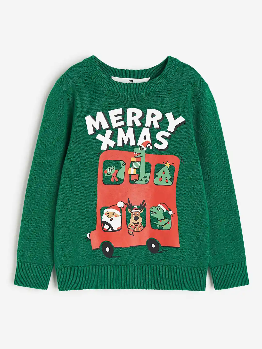 Buy H&M Boys Jacquard-Knit Cotton Jumper Sweaters for Boys