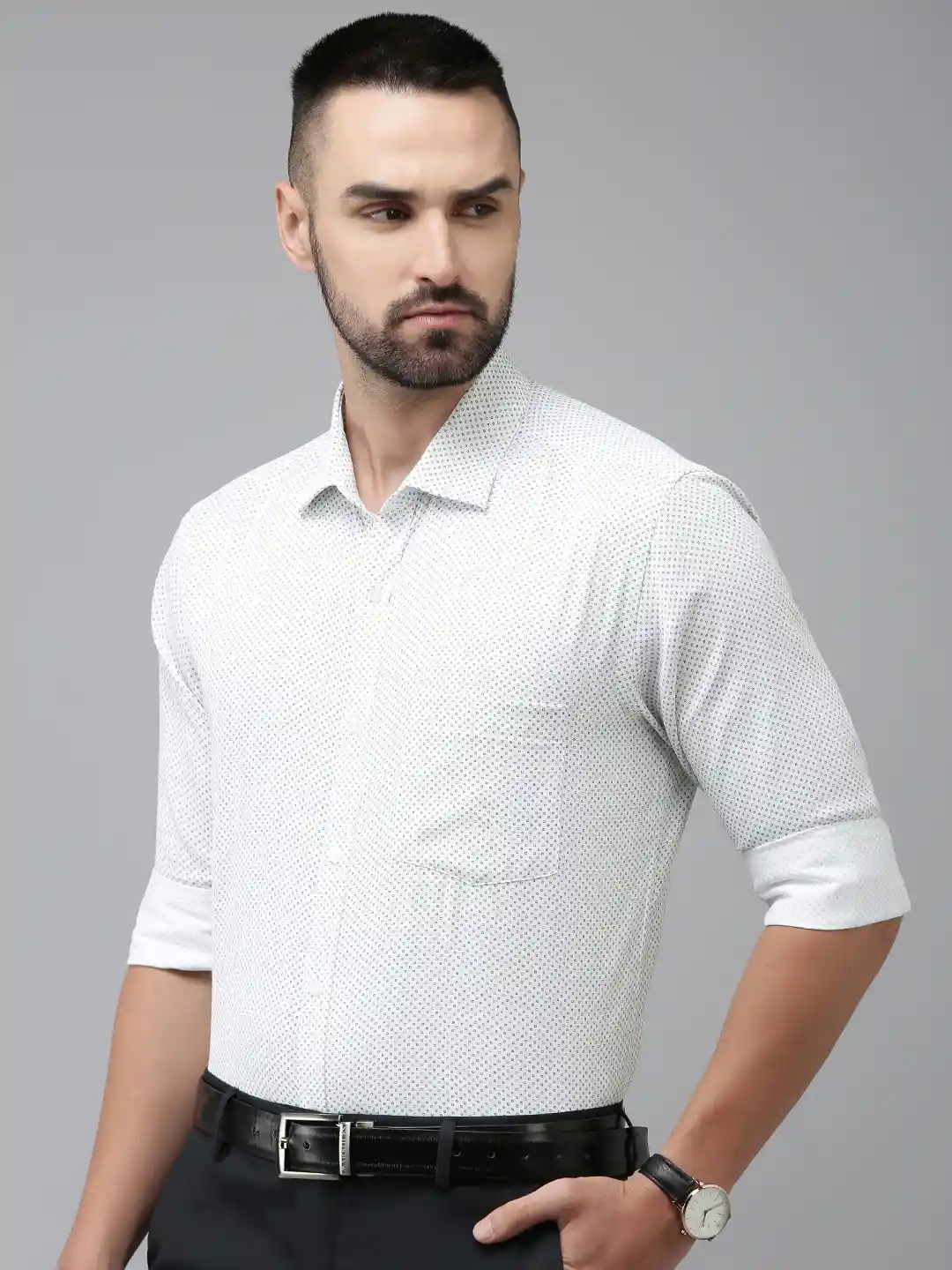 Buy Park Avenue Pure Cotton Slim Fit Formal Shirt Shirts for Men
