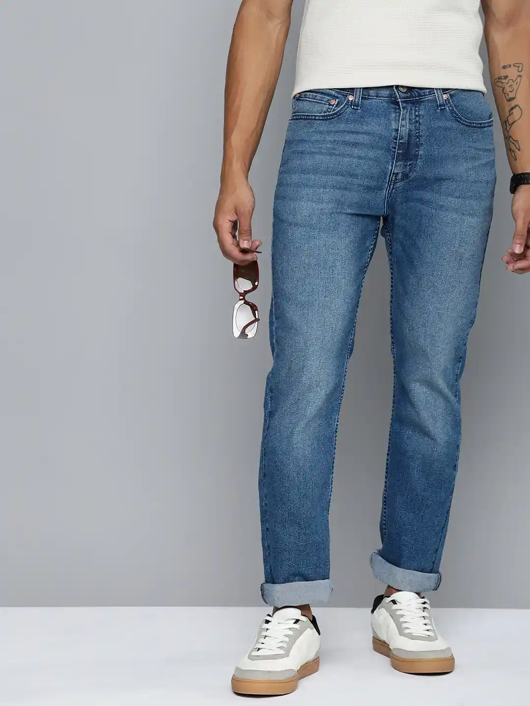 Buy Levis Men 511 Slim Low Rise Light Fade Stretchable Jeans