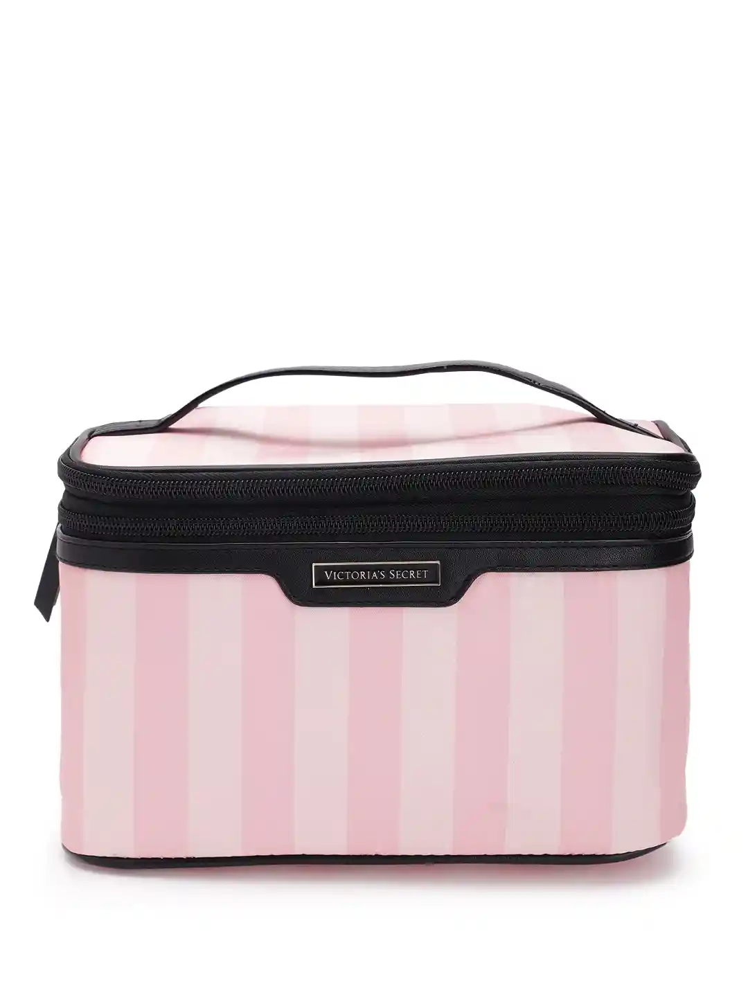 Buy Victoria's Secret Women Striped Vanity Bag Travel Accessory