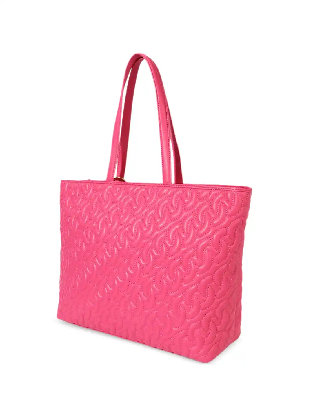 Buy Versace Jeans Couture Textured Quilted Shopper Tote Bag
