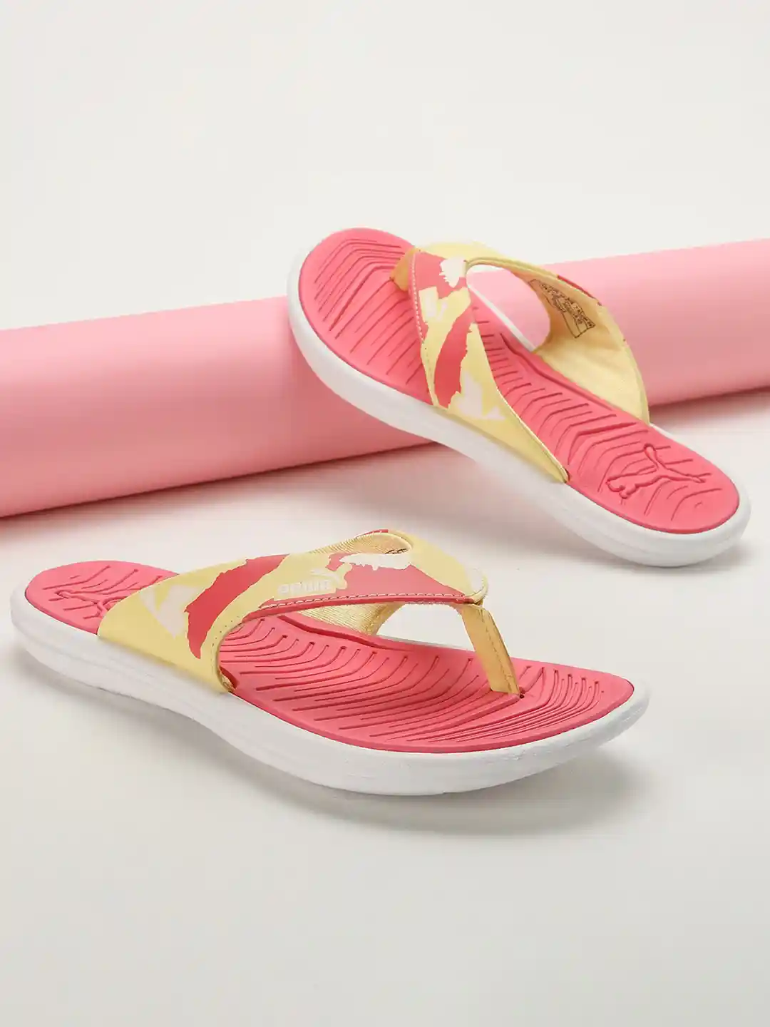 Buy Puma Women Suzzana Slip V1 Printed Thong Flip-Flops - Flip