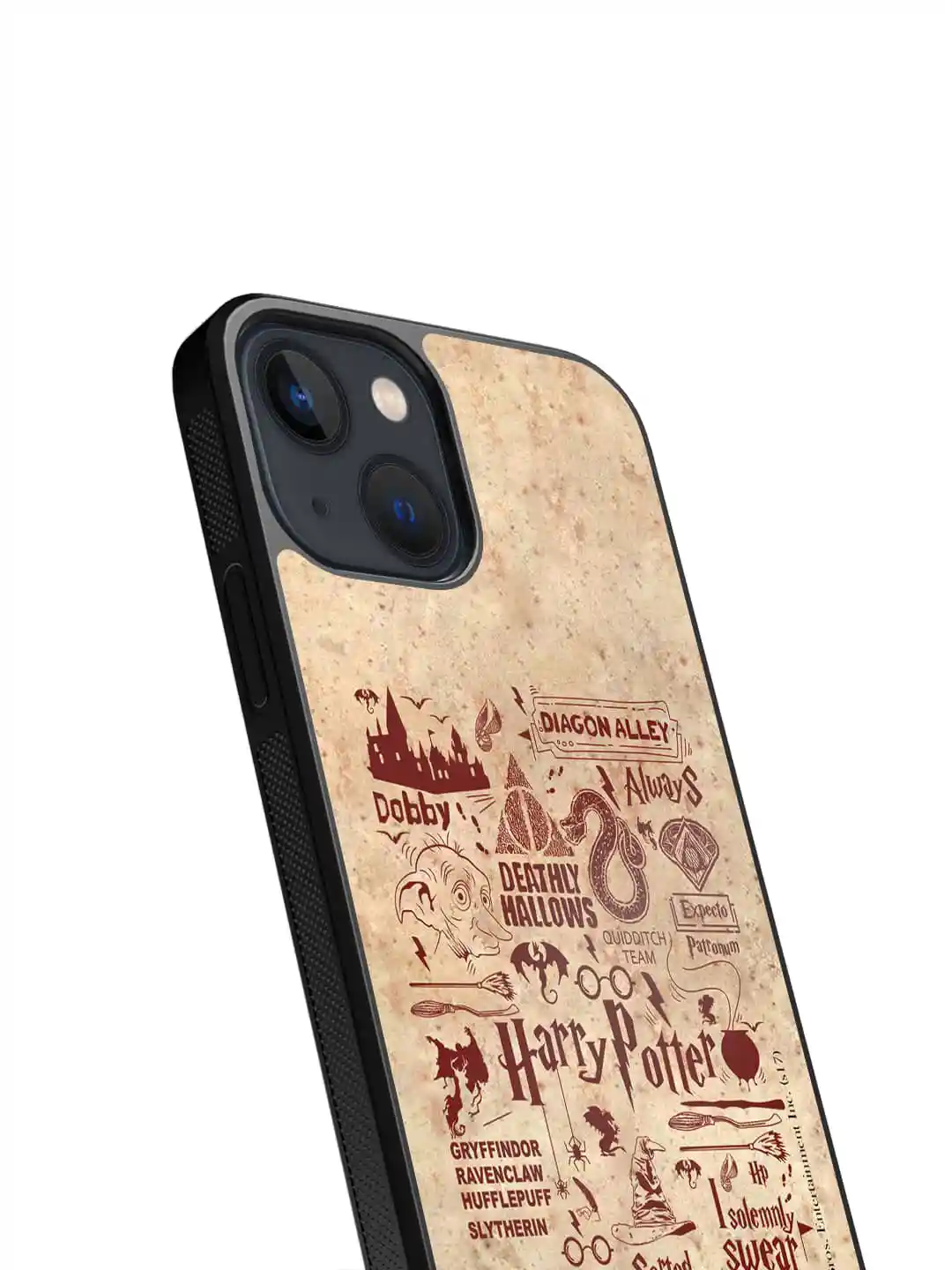 Buy macmerise Harry Potter Printed iPhone 13 Bumper Case Cover