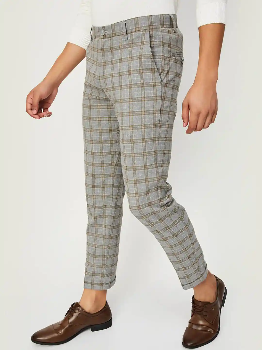 Smart Trousers Mens Super Skinny Cropped Trousers Buy Max Men