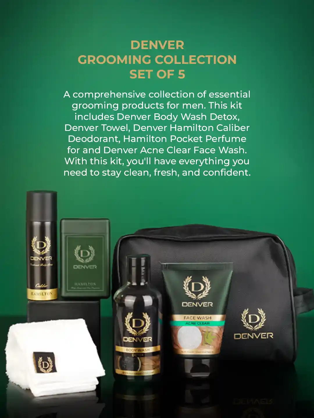 Man Company Men's Grooming Kit Bag Buy The Man Company