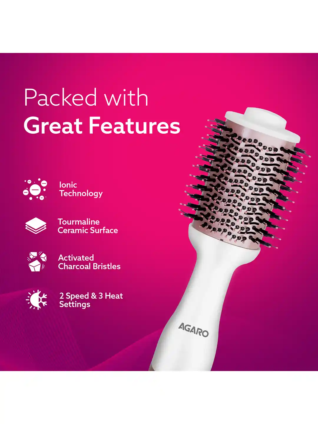 Volumizer Hair Hair Brush Air Dryer Vega LitStyle L3 Volumizer
