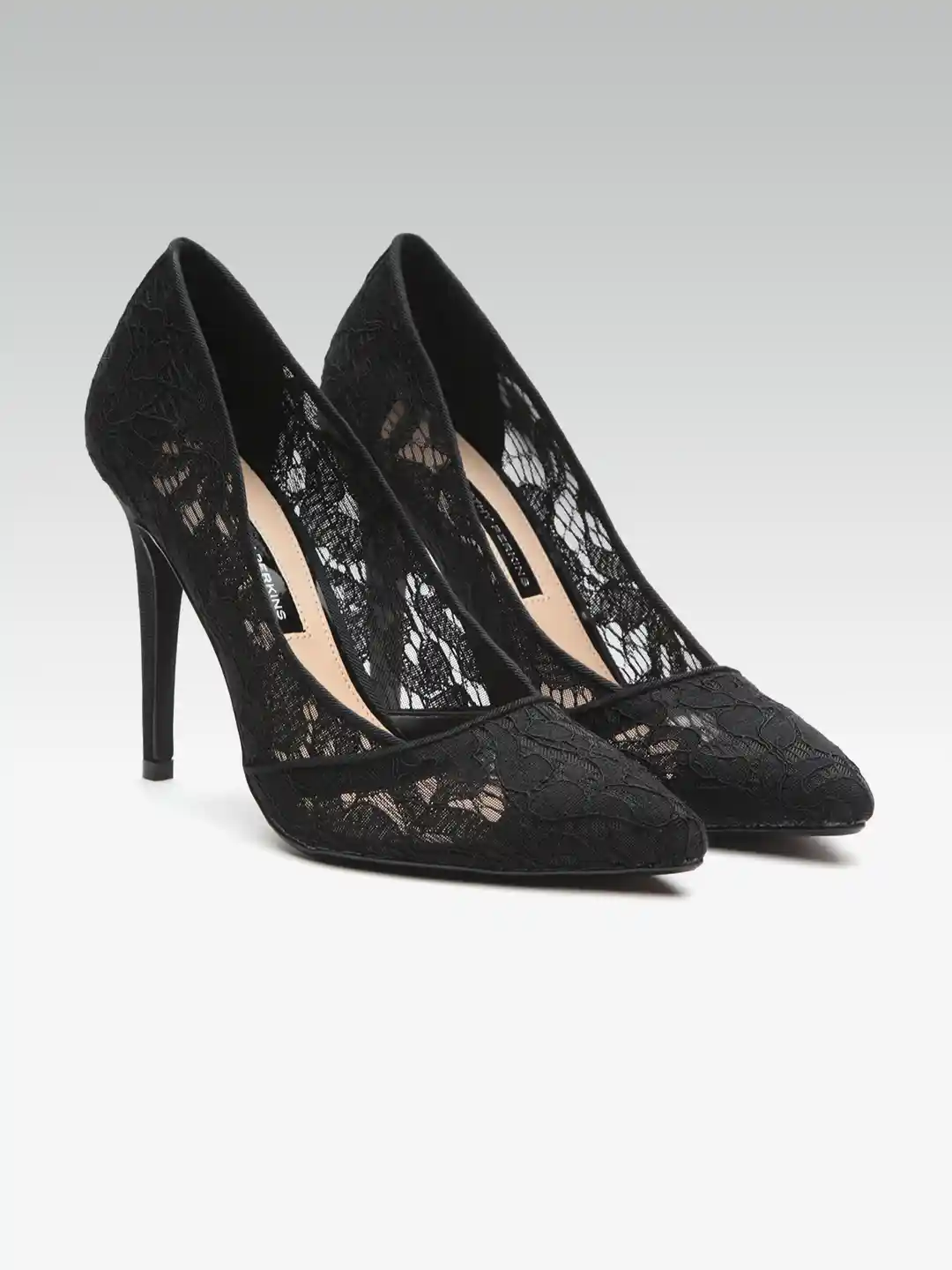 Buy DOROTHY PERKINS Women Black Lace Pumps Heels for Women