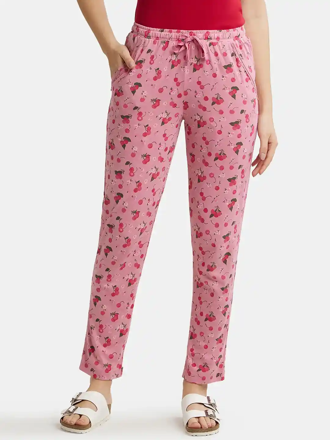 Buy Jockey Micro Modal Cotton Relaxed Fit Printed Pyjama-RX09