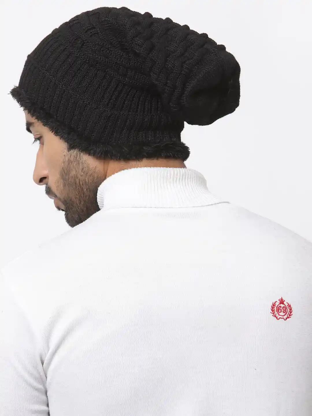 【新品】 VALLAD BEANIE CAP BLK/WHT VALLAD STUDIO BEANIE CAP BLK/WHT VALLAD STUDIO BEANIE CAP