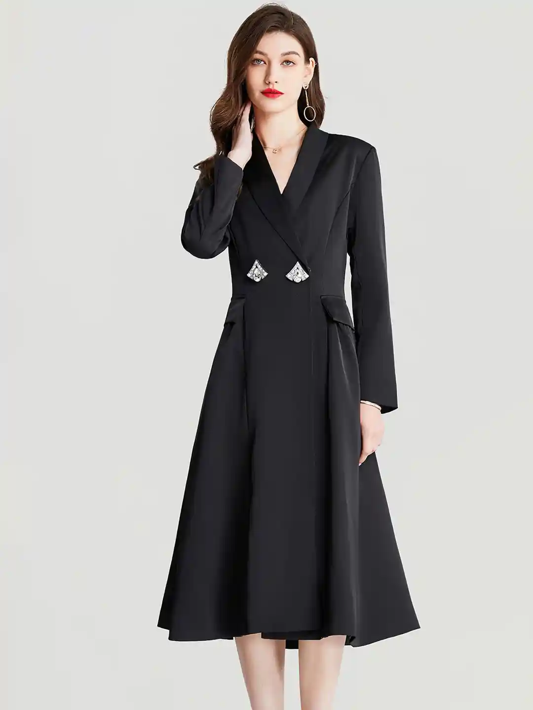 COUTURE DADAM COCOON CHESTERFIELD COAT WOOL CHESTERFIELD COAT
