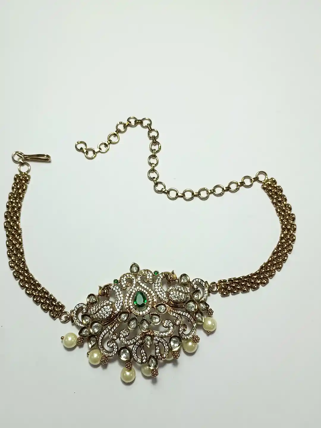 Buy Tarinika Silver-Plated Cubic Zirconia Mini Choker Necklace