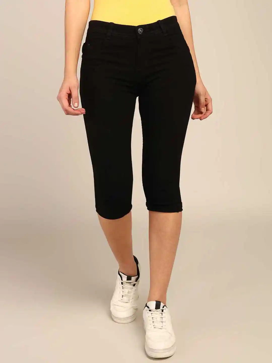 Pantalones Cortos Pantalon Pirata Mujer Mango Striped Capri Pants