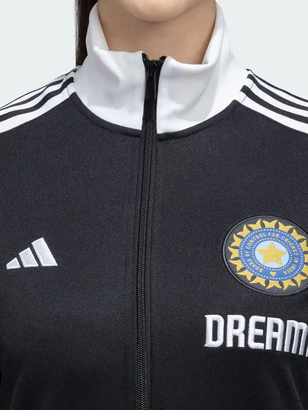 Buy ADIDAS INDCRI Printed High Neck Tracksuits Tracksuits for