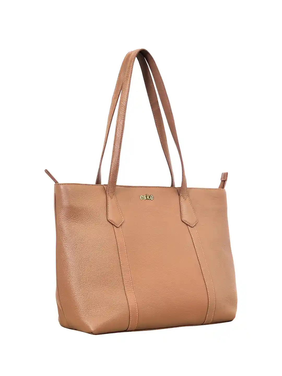 Shoulder Bag Leather Tote Bag With Compartments Toteteca Womens