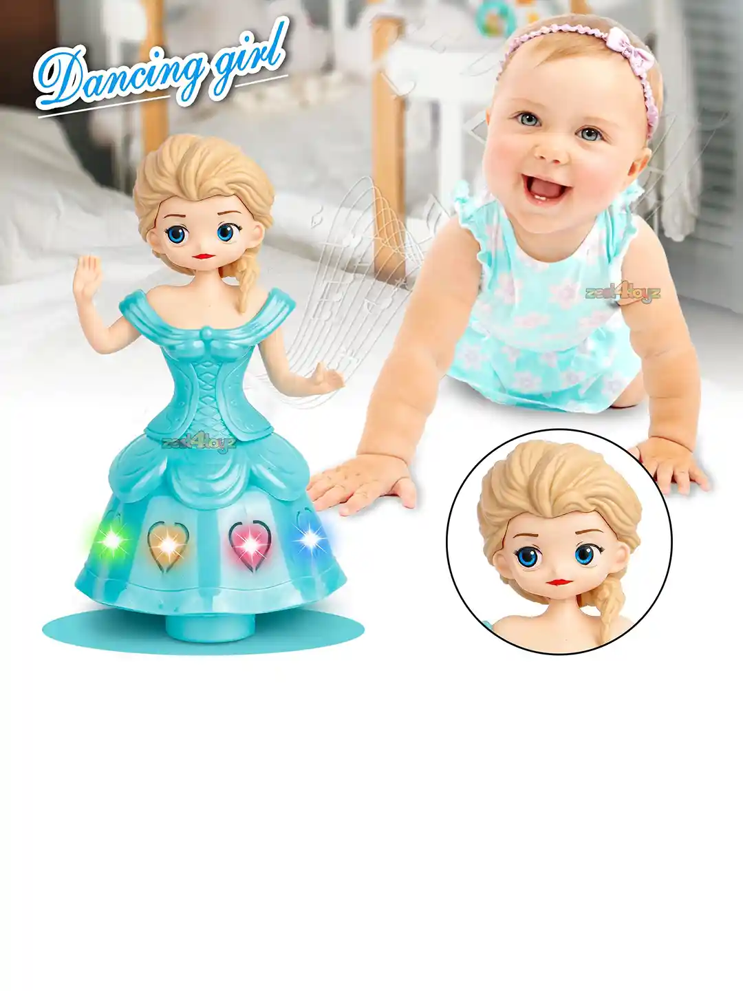 Buy zest 4 toyz Kids Assorted Dancing Angel Girl Princess Doll Toy