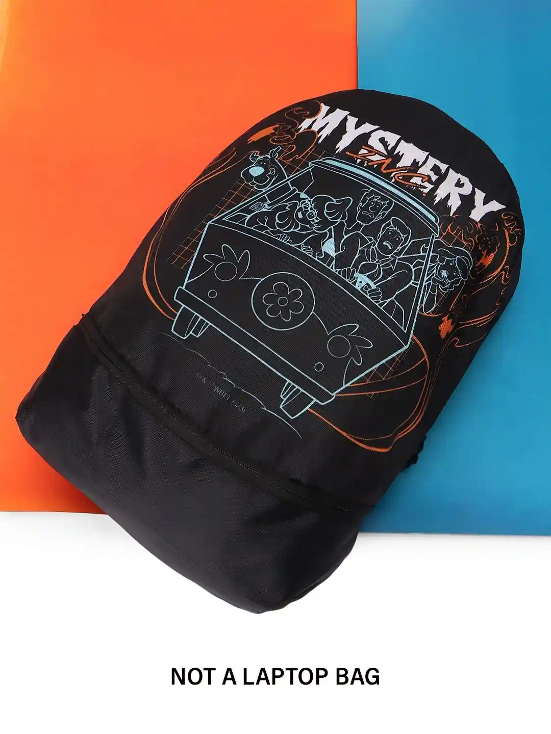 Buy Bewakoof Unisex Black Zoinks Scooby Doo Printed Backpack