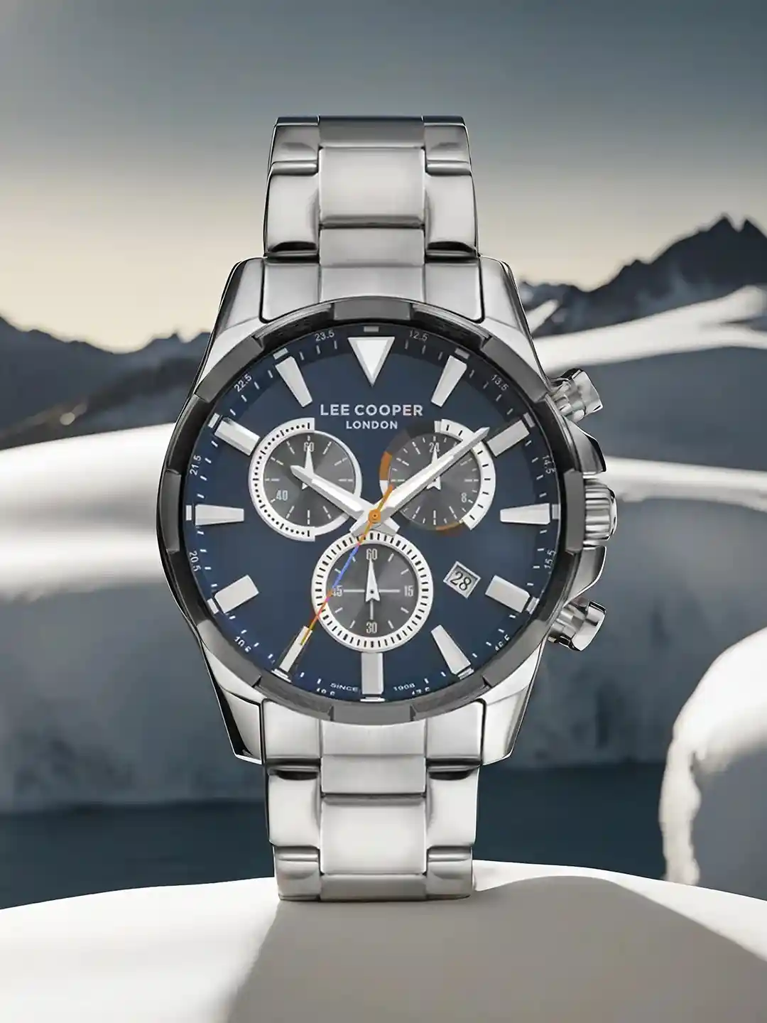 Buy Lee Cooper Men Stainless Steel Bracelet Style Analogue