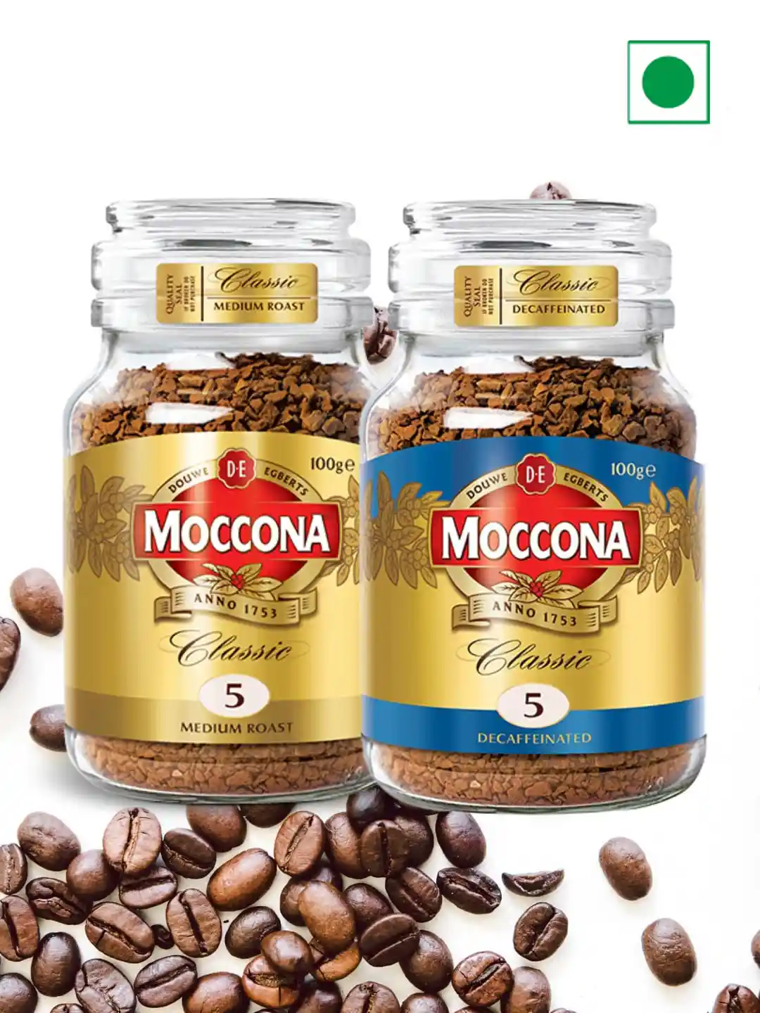 Buy Moccona Set Of 2 Classic Medium Roast Instant Coffee 200g