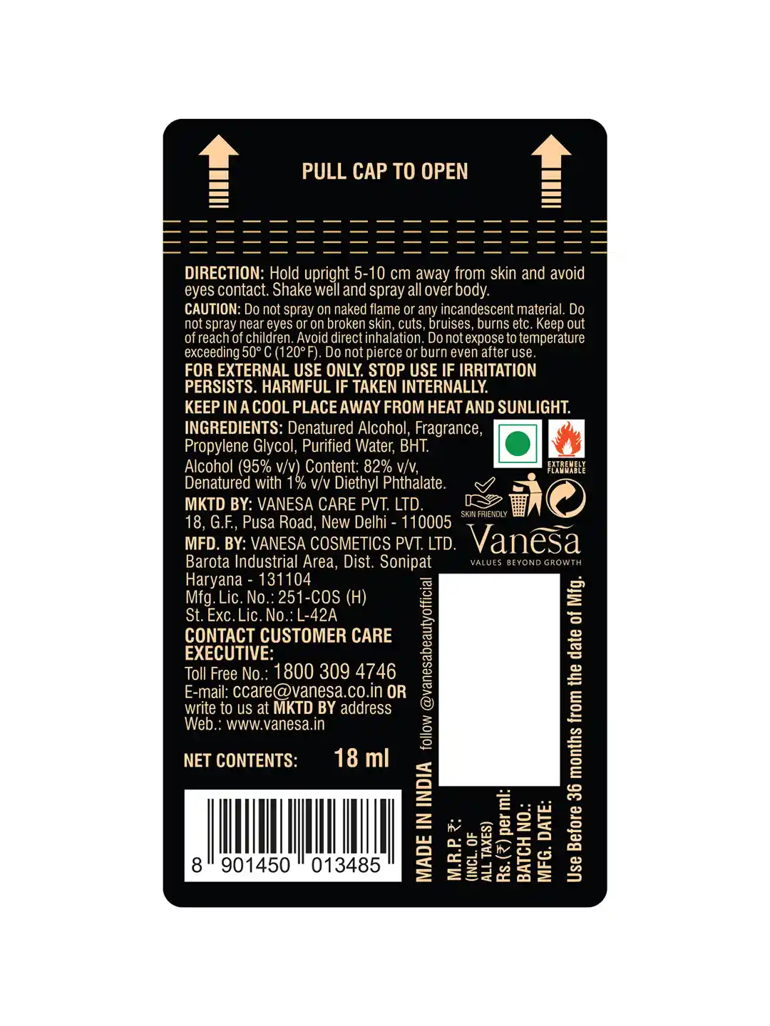 Buy Vanesa Women Set Of Shero Long Lasting Pocket Eau De Parfum