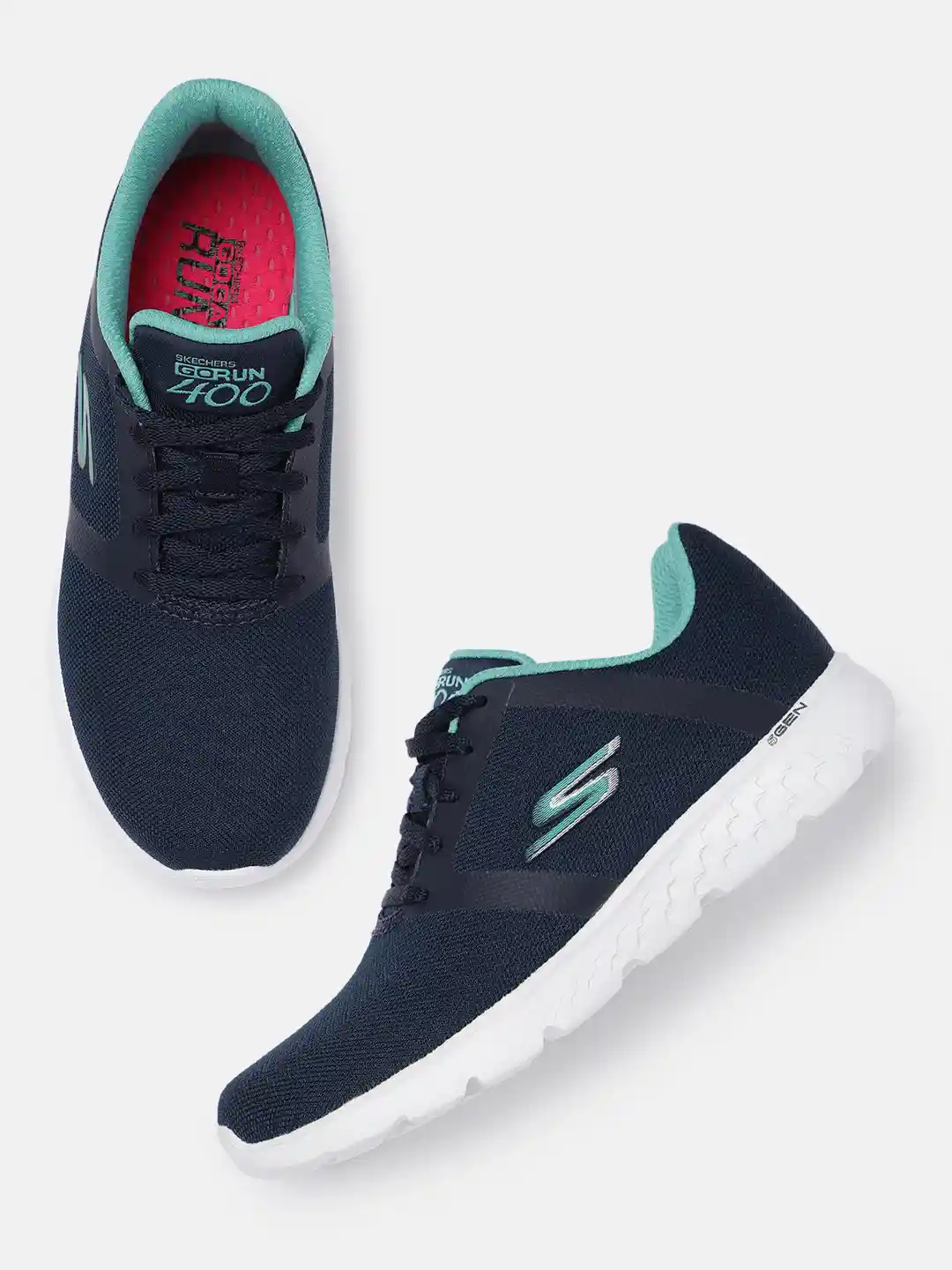 Buy Skechers Women Textured Go Run 400 Running Shoes Sports