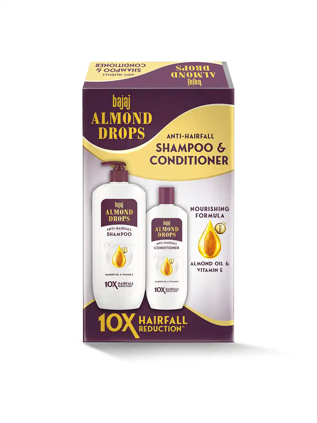 Buy BAJAJ CONSUMER CARE Almond Drops Anti-Hairfall Combo Shampoo