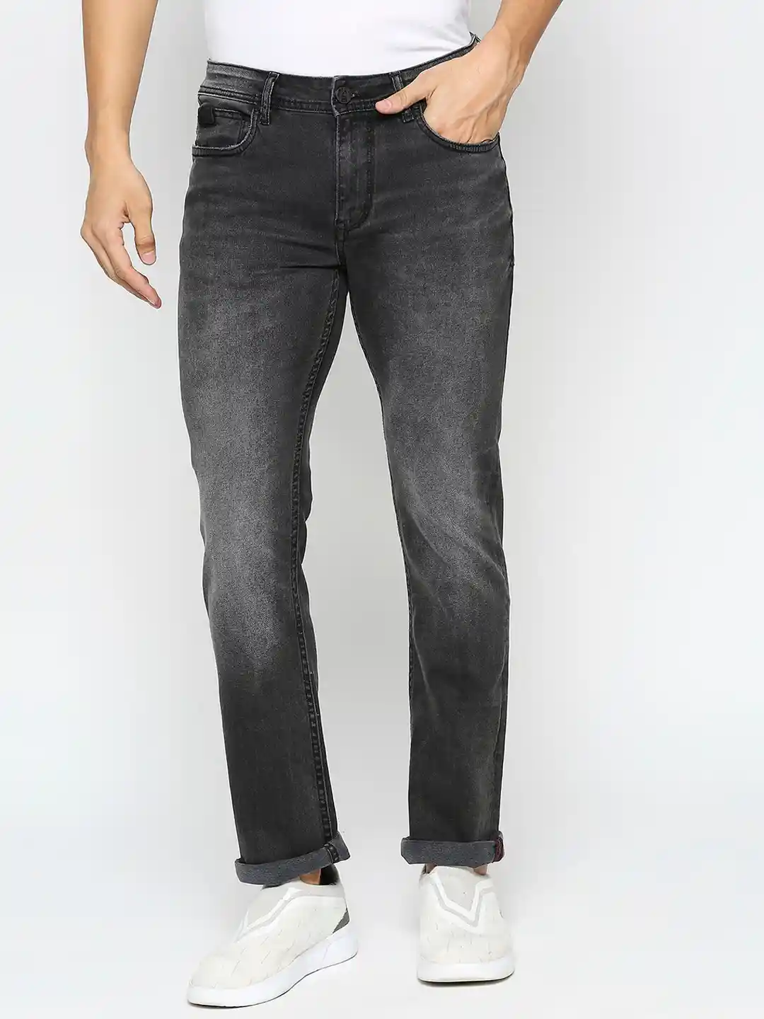 Buy Being Human Men Clean Look Heavy Fade Jeans Jeans for Men