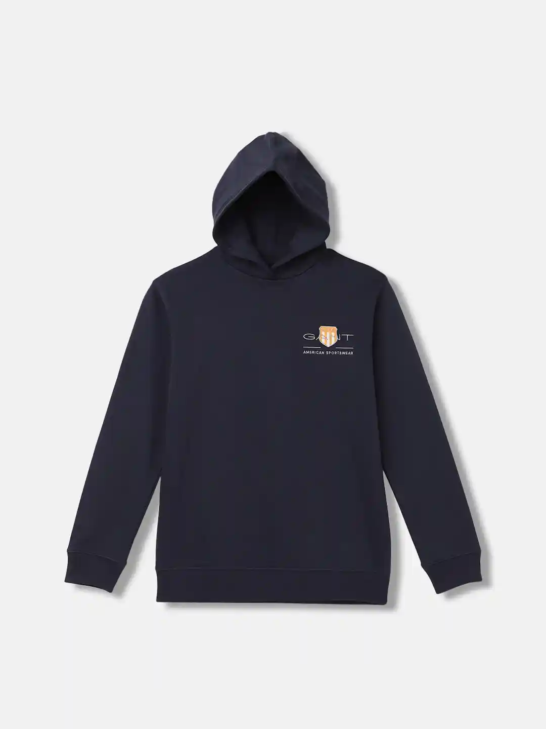 Buy GANT Boys Typography Embroidered Hood Pullover Sweatshirt