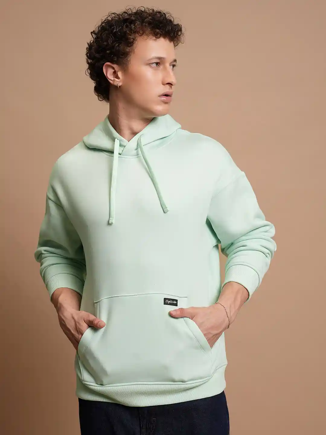 CHALLENGER/TWO TONE LOGO HOODIE（MINT）M Stylish Overlays Rare Mint Hoodie - Men - 1825485666