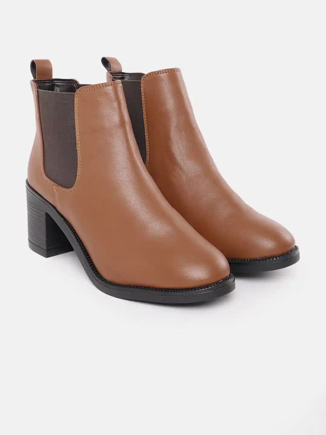 靴 CORSICA/MARINE LIS AMERICA Buy CORSICA Women Block Heel Mid-Top Chelsea Boots - Boots for