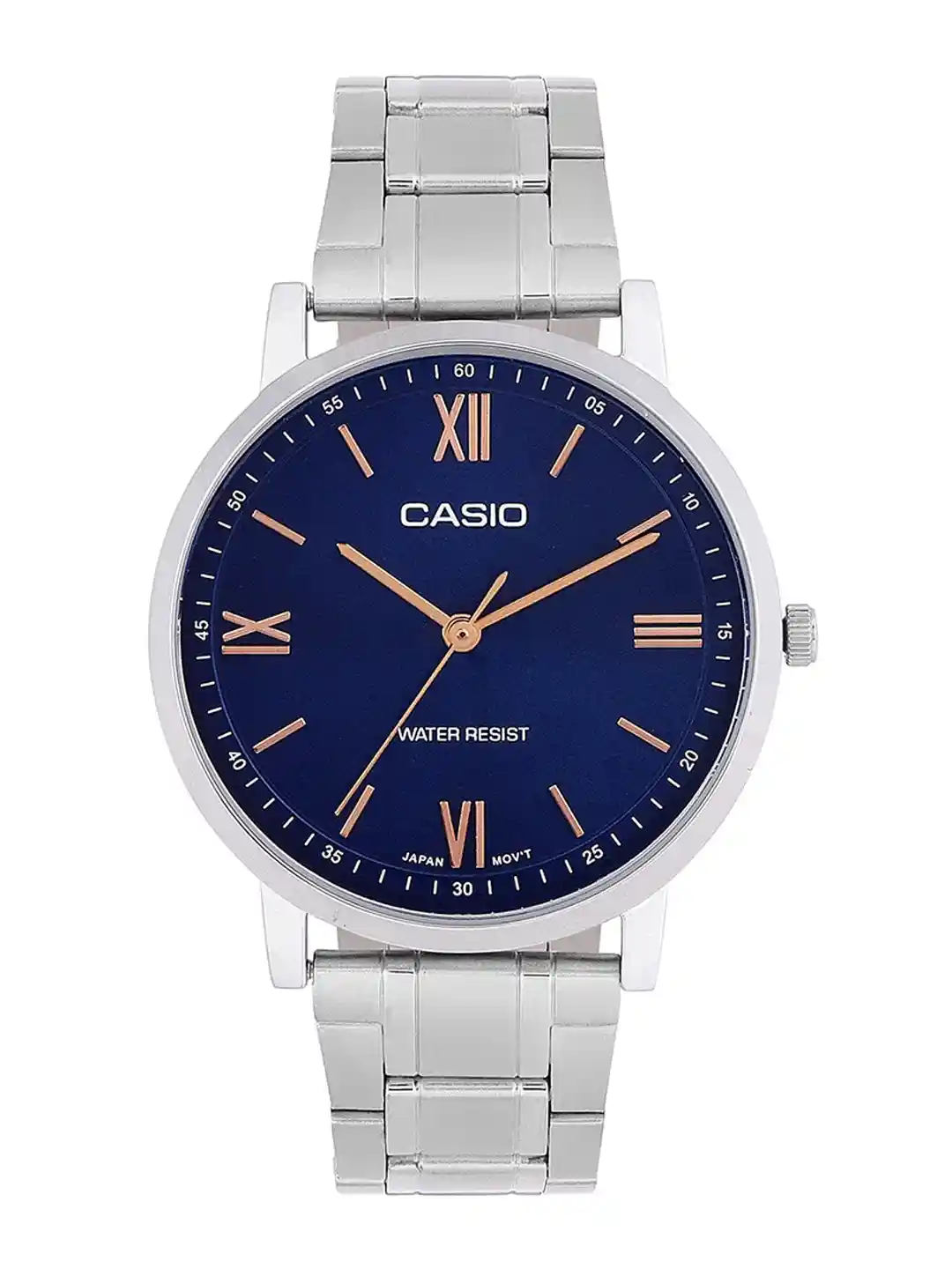 Buy CASIO Men Stainless Steel Bracelet Style Straps Water