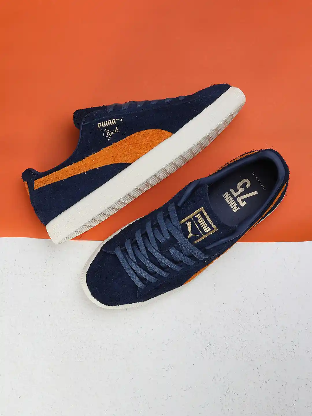 Buy Puma Unisex Clyde OG 75Y Sneakers Casual Shoes for Unisex