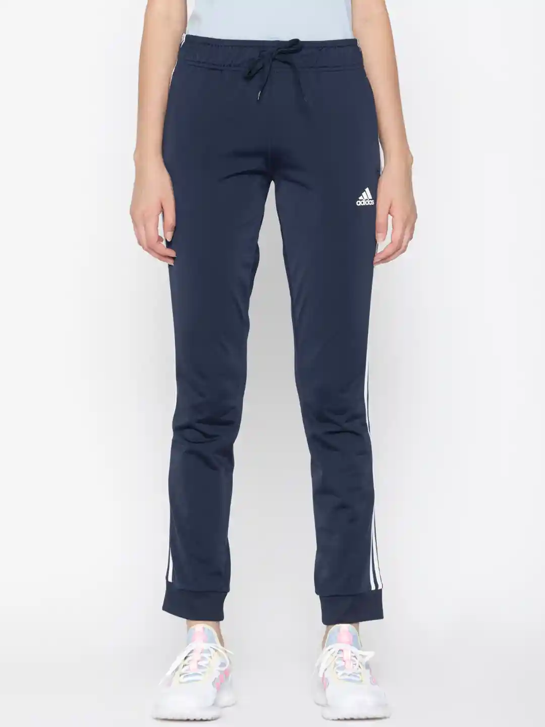 Myntra Adidas Womens Slim Fit Joggers Adidas Originals Womens
