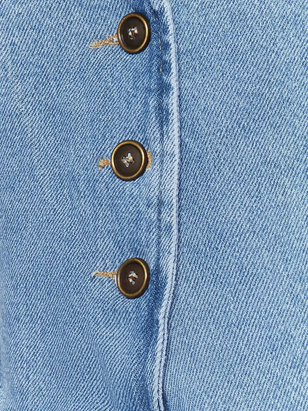 Myntra Denim Puffer Jacket Forever 21 FOREVER 21 Men Light Blue