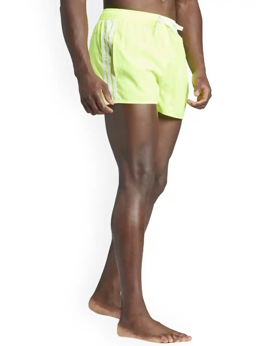 Buy ADIDAS 3s Clx Sh Vsl Men Striped Mid-Rise Sports Shorts