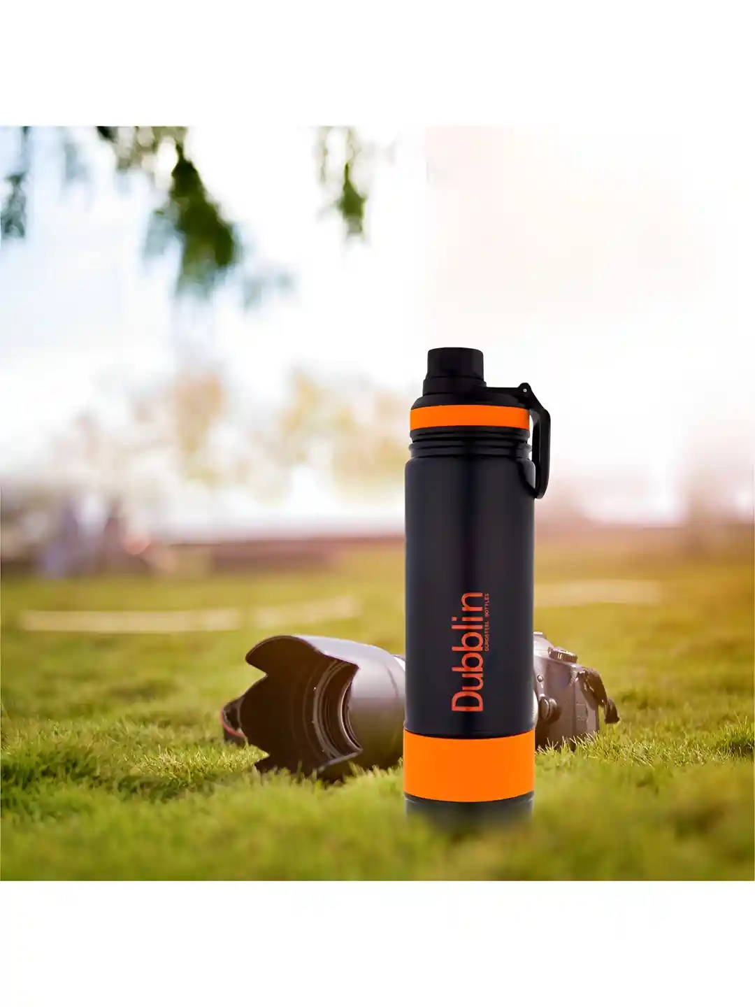 Buy Dubblin Orange Stainless Steel Double Wall Vacuum Flask