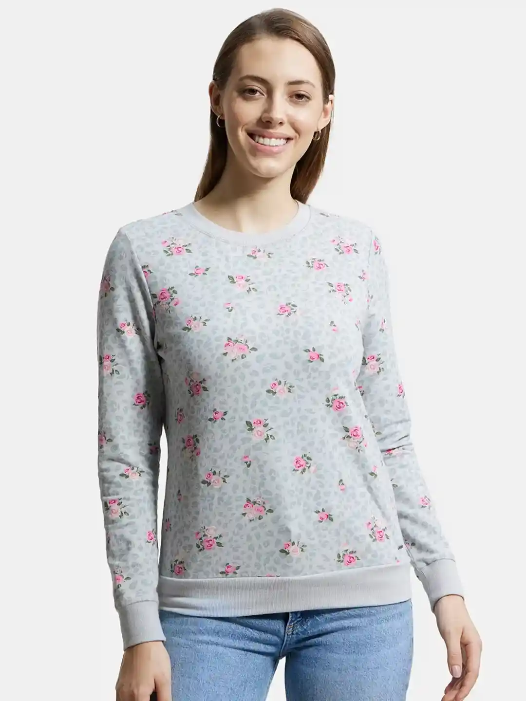 Buy Jockey Super Combed Cotton French Terry Fabric Printed