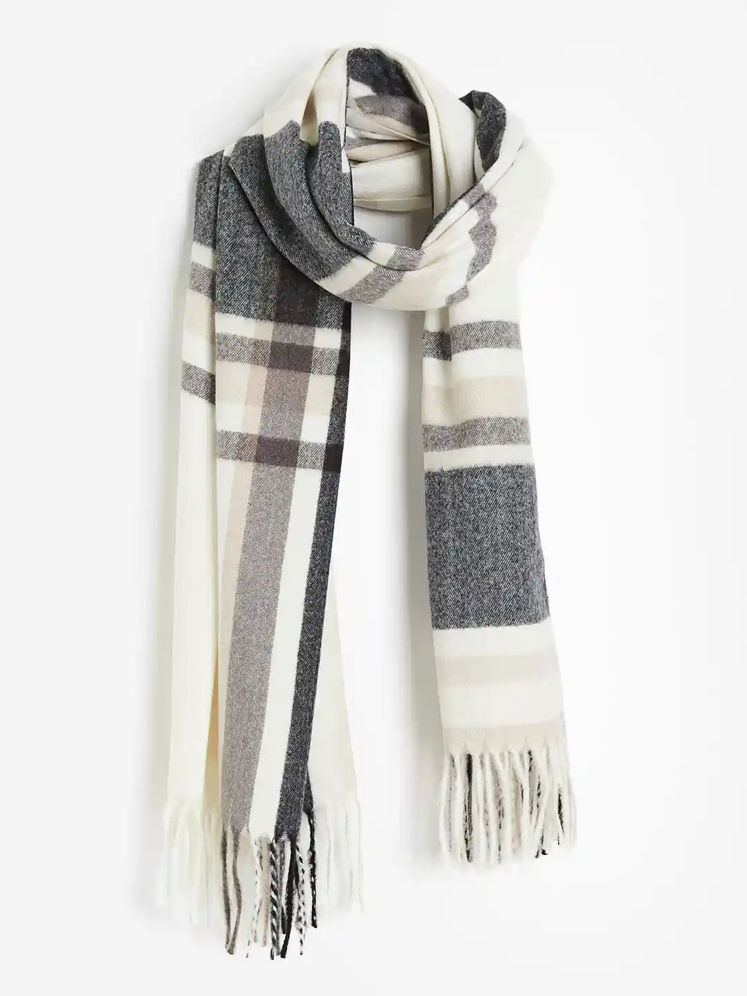 Buy H&M Women Checked Scarf Scarves for Women 26254054 Myntra