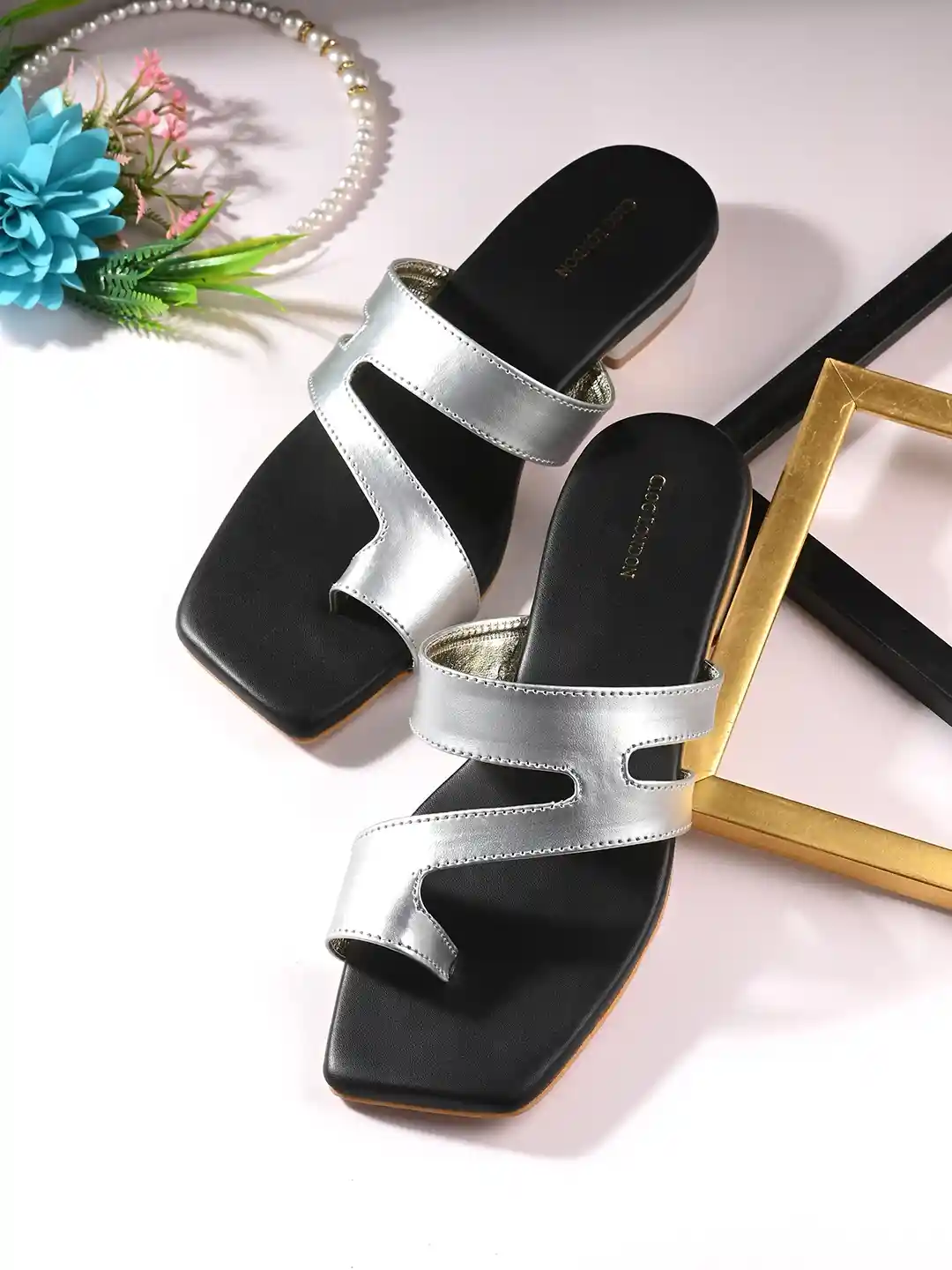 Buy CLOG LONDON Strappy One Toe Block Heels Heels for Women