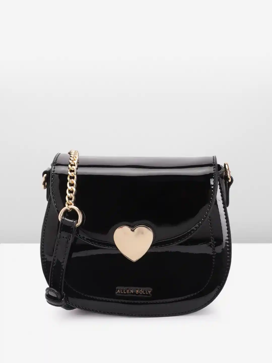 Buy Allen Solly Sling Bag with Glossy Finish Handbags for Women