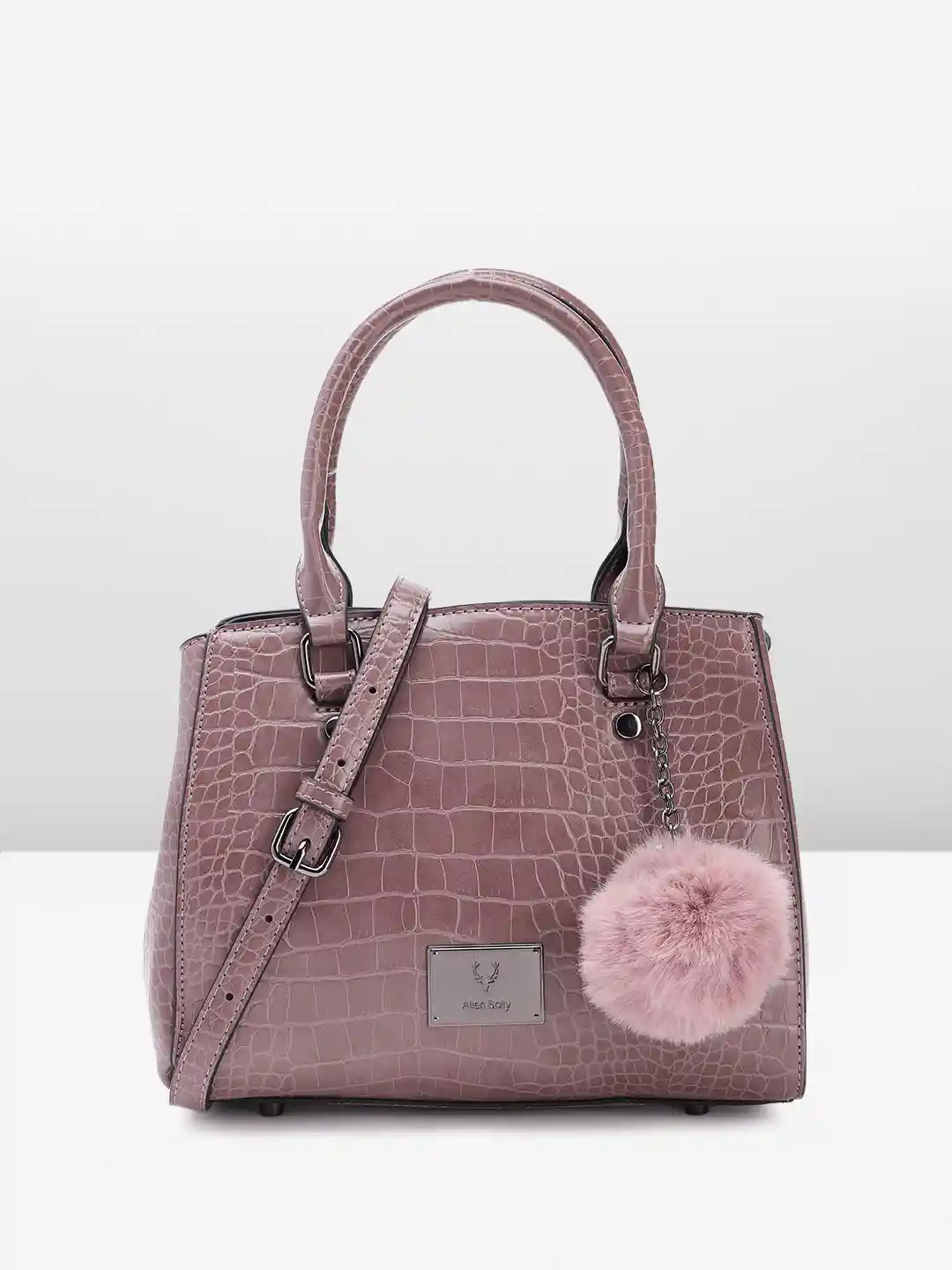 Allen Solly Textured Handheld Bag