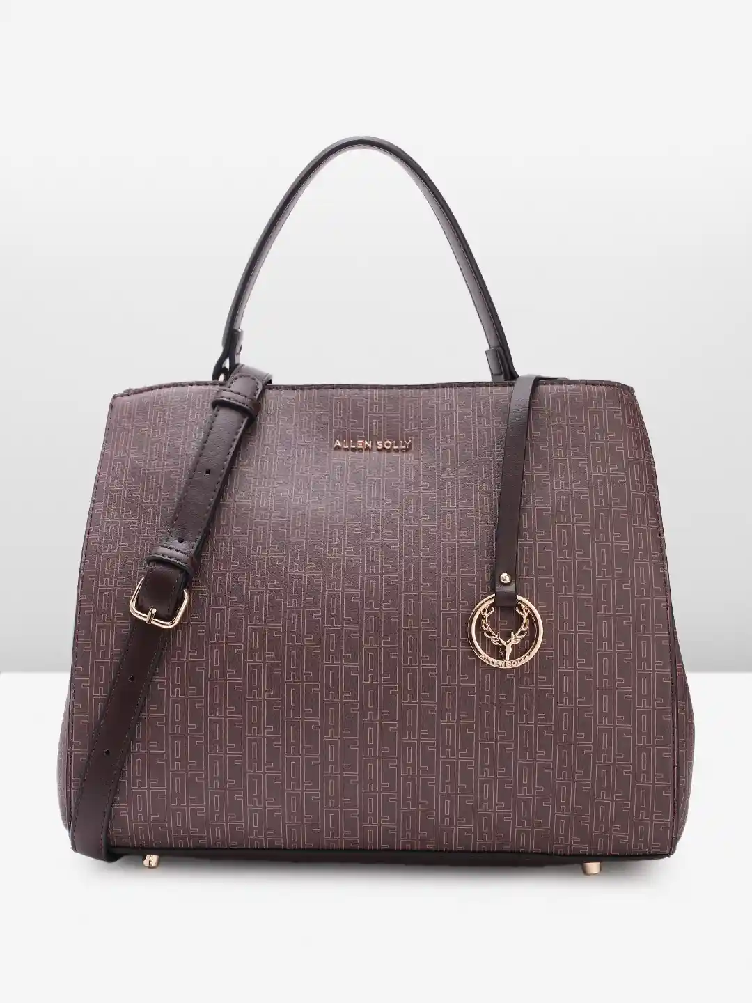 Buy Allen Solly Brand Logo Printed Handheld Bag Handbags for