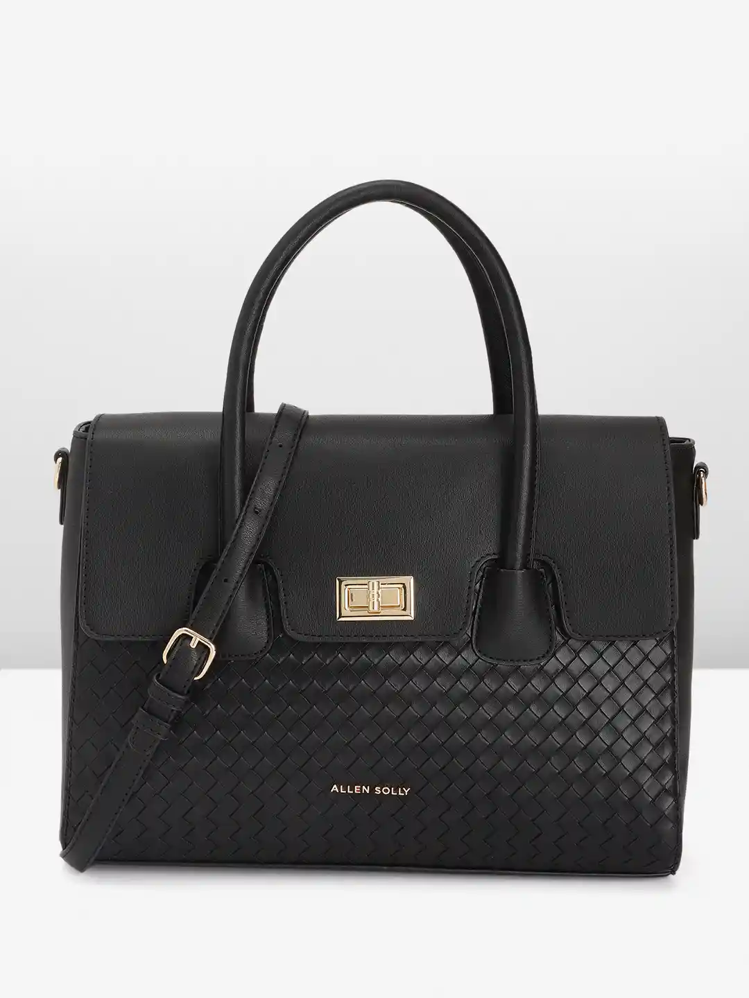 Buy Allen Solly Textured Handheld Bag Handbags for Women