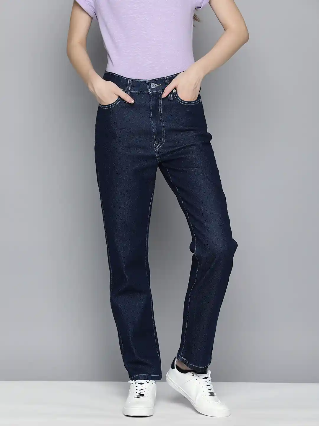 Buy Levis Women Wedgie Straight Fit High Rise Stretchable Jeans