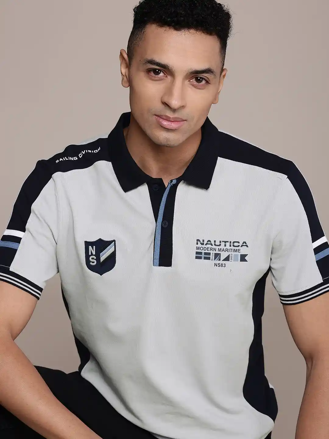 Buy Nautica Polo Collar Nautical T-shirt Tshirts for Men