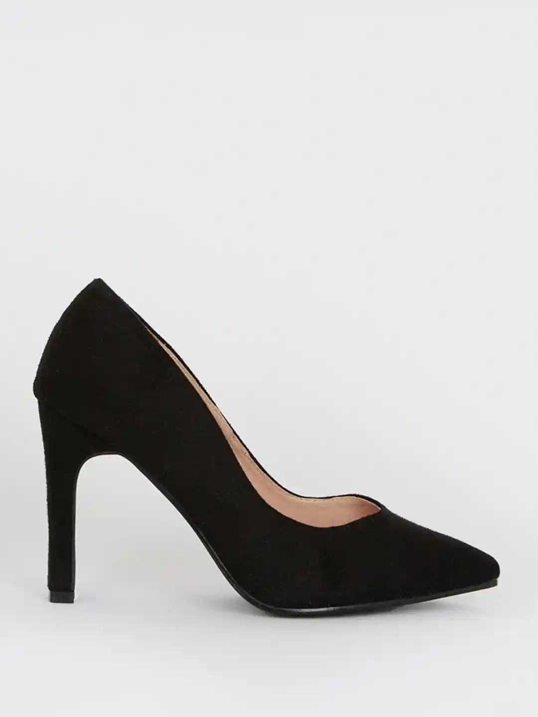 Buy DOROTHY PERKINS Velvet Finish Wide-Fit Block Heel Pumps