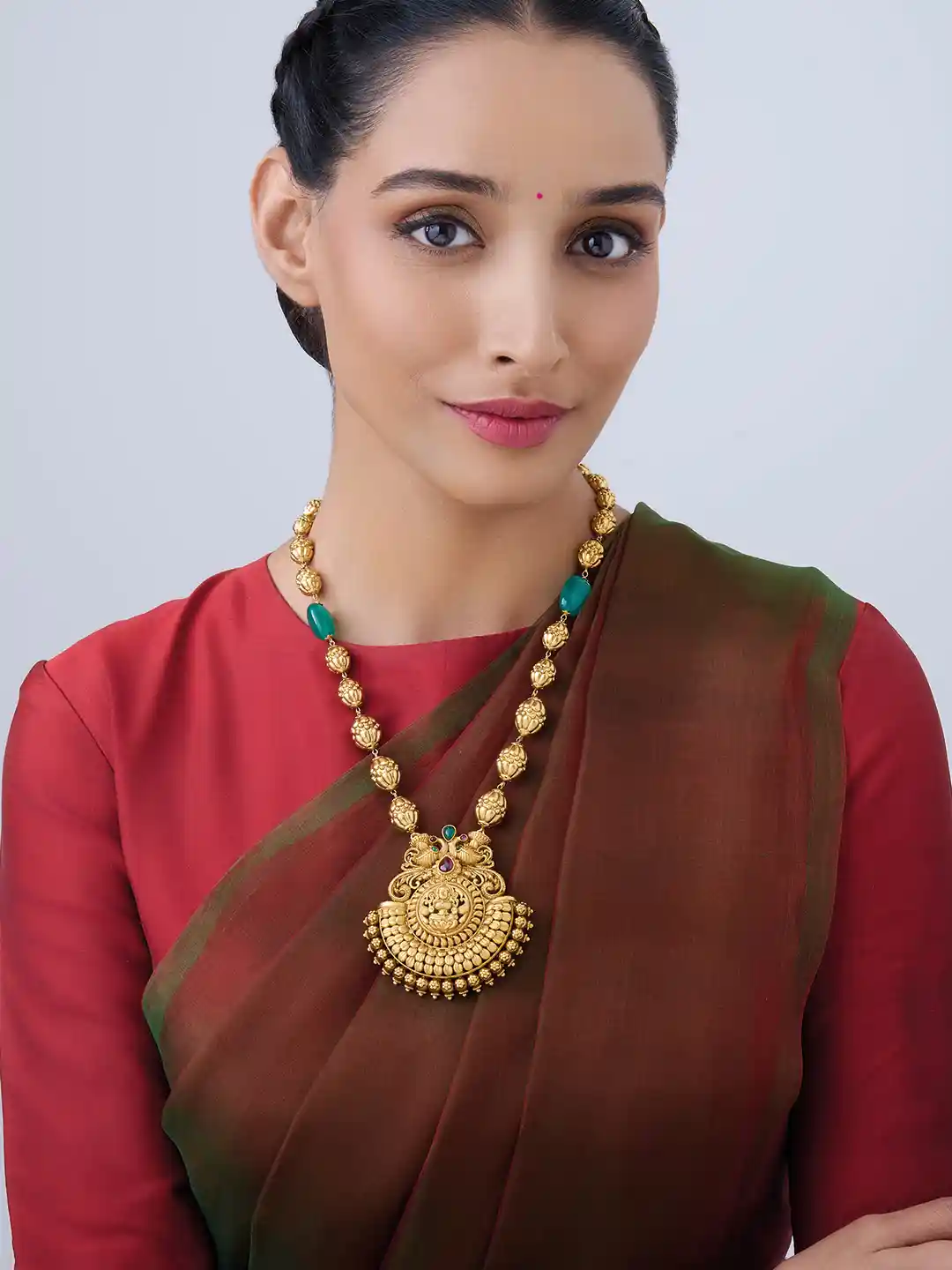 Buy Kushal's Fashion Jewellery Copper Gold-Plated Artificial