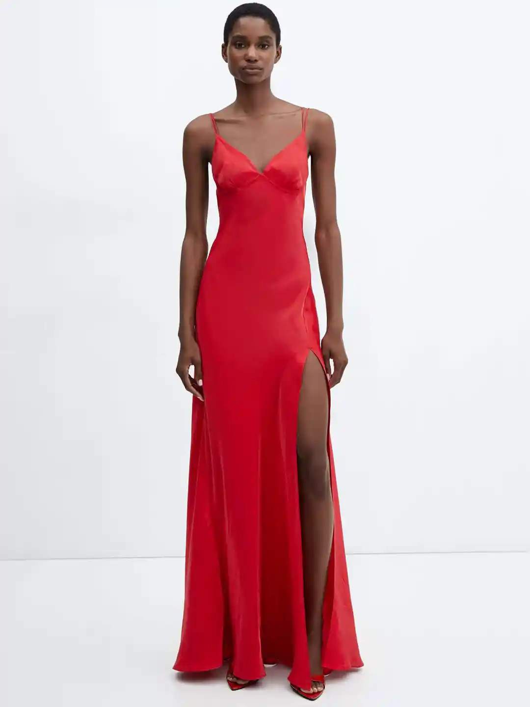ワンピース CITYSHOP SATIN MAXI CAMI DRESS 38 CITYSHOP SATIN MAXI CAMI DRESS 38